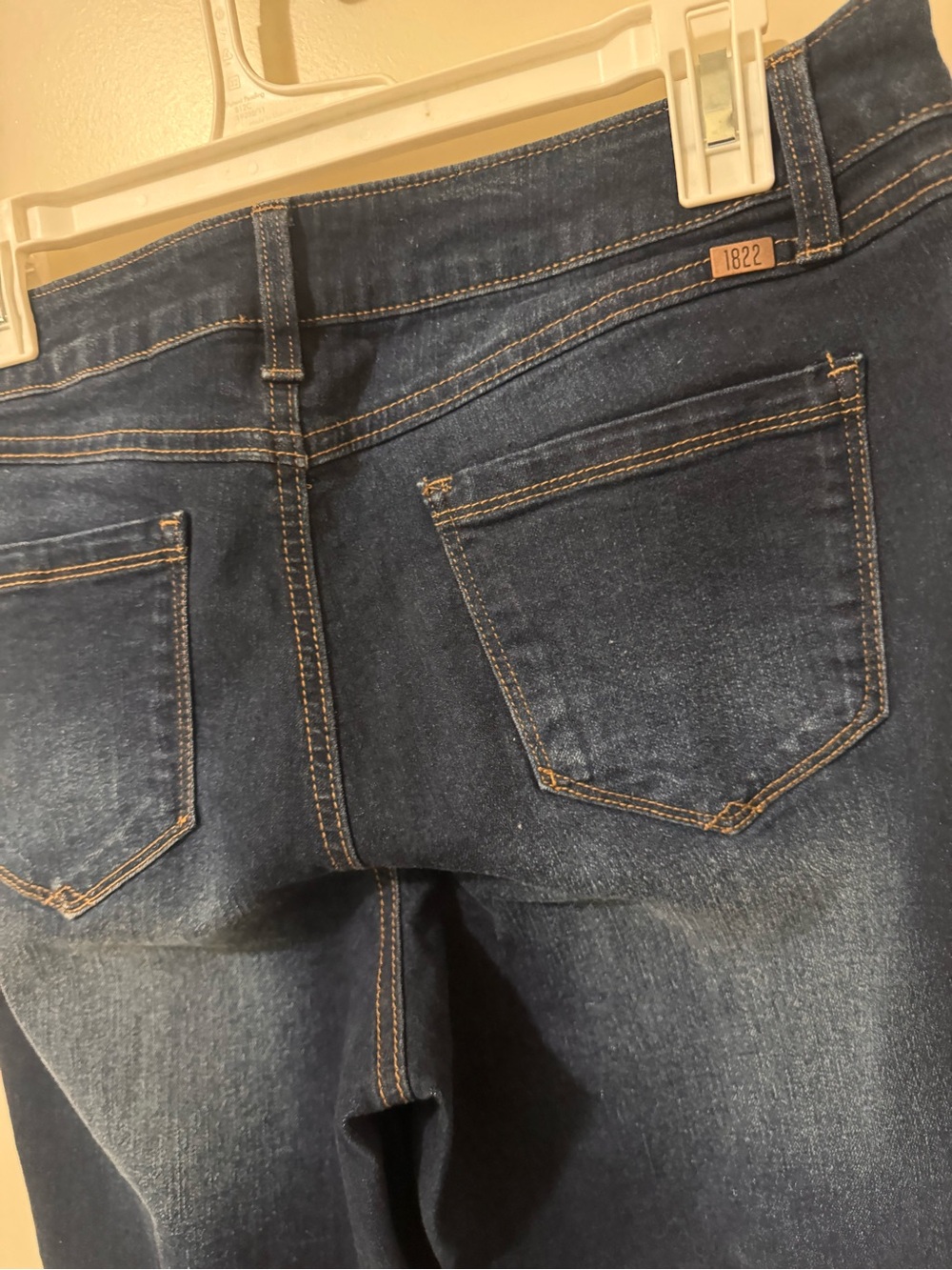NWOT 1822 Denim Women’s Dark Blue Skinny Jeans - Picture 7 of 7
